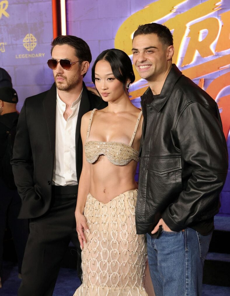 Stars at Street Fighter LA premiere