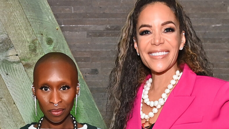 Cynthia Erivo and Sunny Hostin attend Xfinity Presents: WICKED Special Screening in New York for Alpha Kappa Alpha Sorority, Inc.at iPic Fulton Market on November 13, 2024 in New York City. (