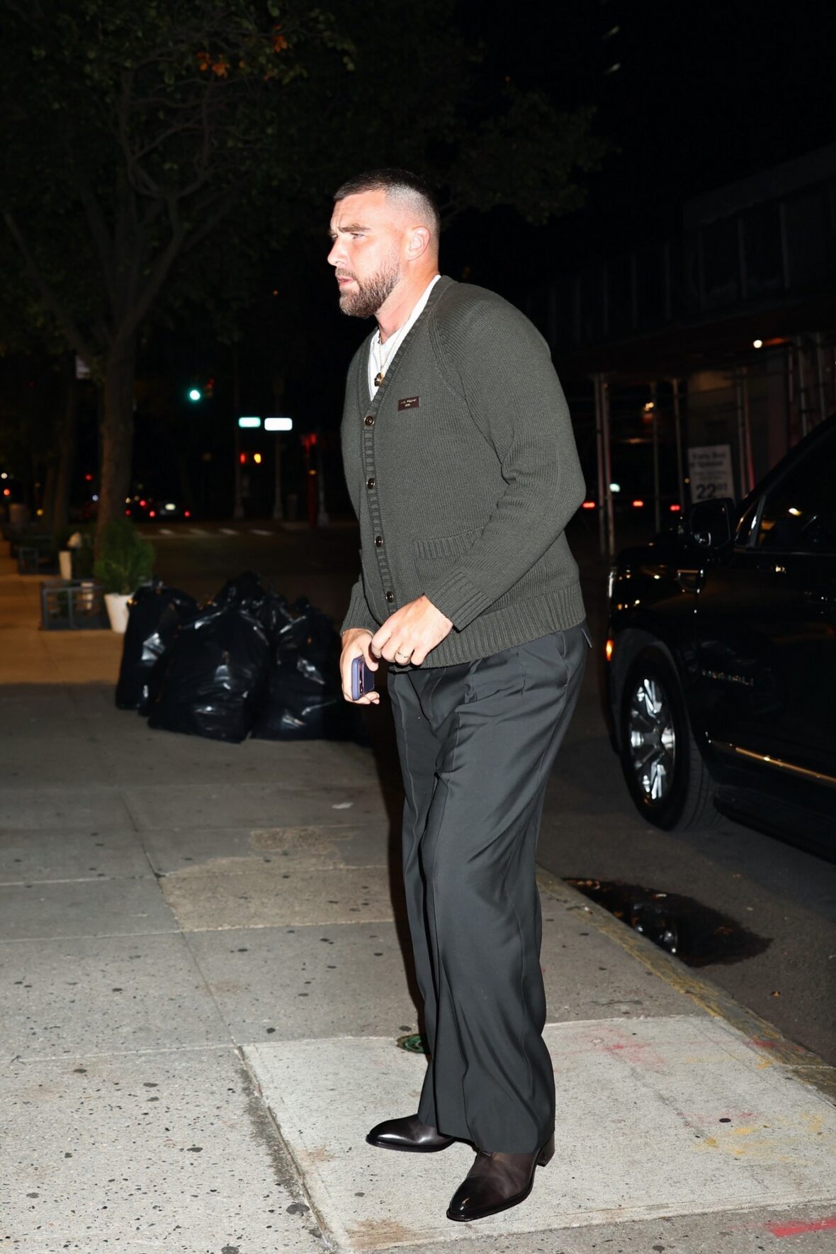 Taylor Swift and Travis Kelce out for dinner on his birthday