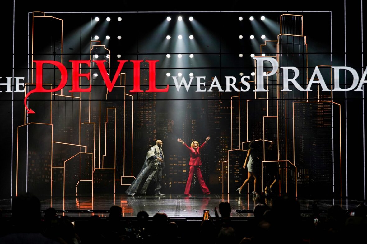 Teri Hatcher in Devil Wears Prada the Musical