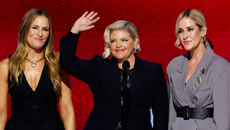 The Chicks on stage