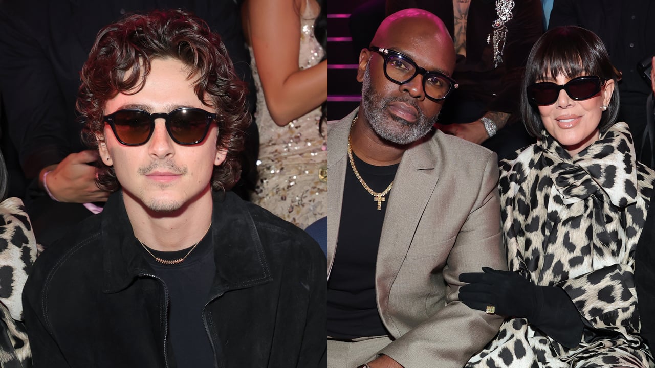 Timothee Chalamet, Kris Jenner & Corey Gamble Support Kylie Jenner at Her Victoria’s Secret Fashion Show Debut