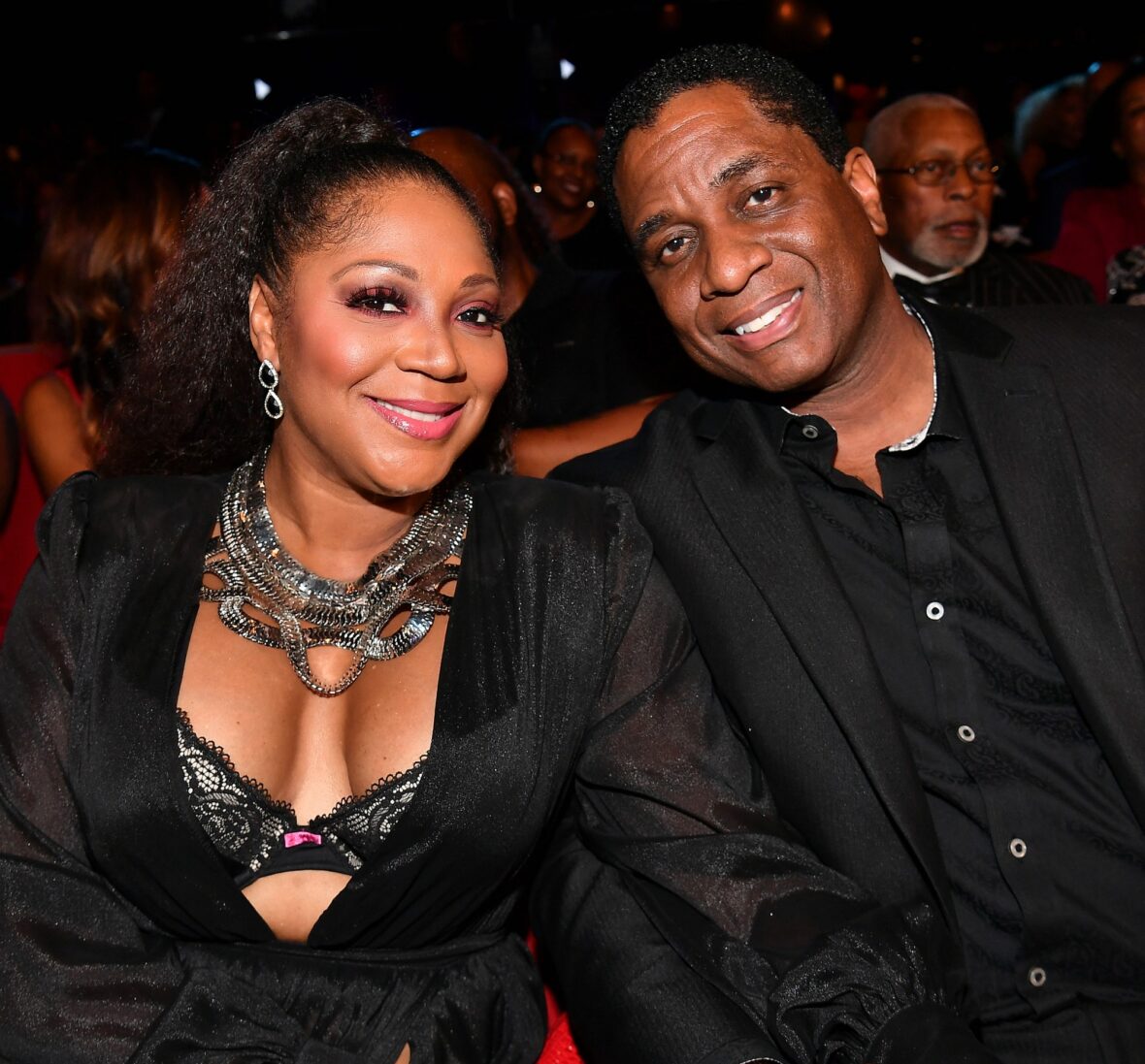 Von Scales and Trina Braxton stock image from a past appearance