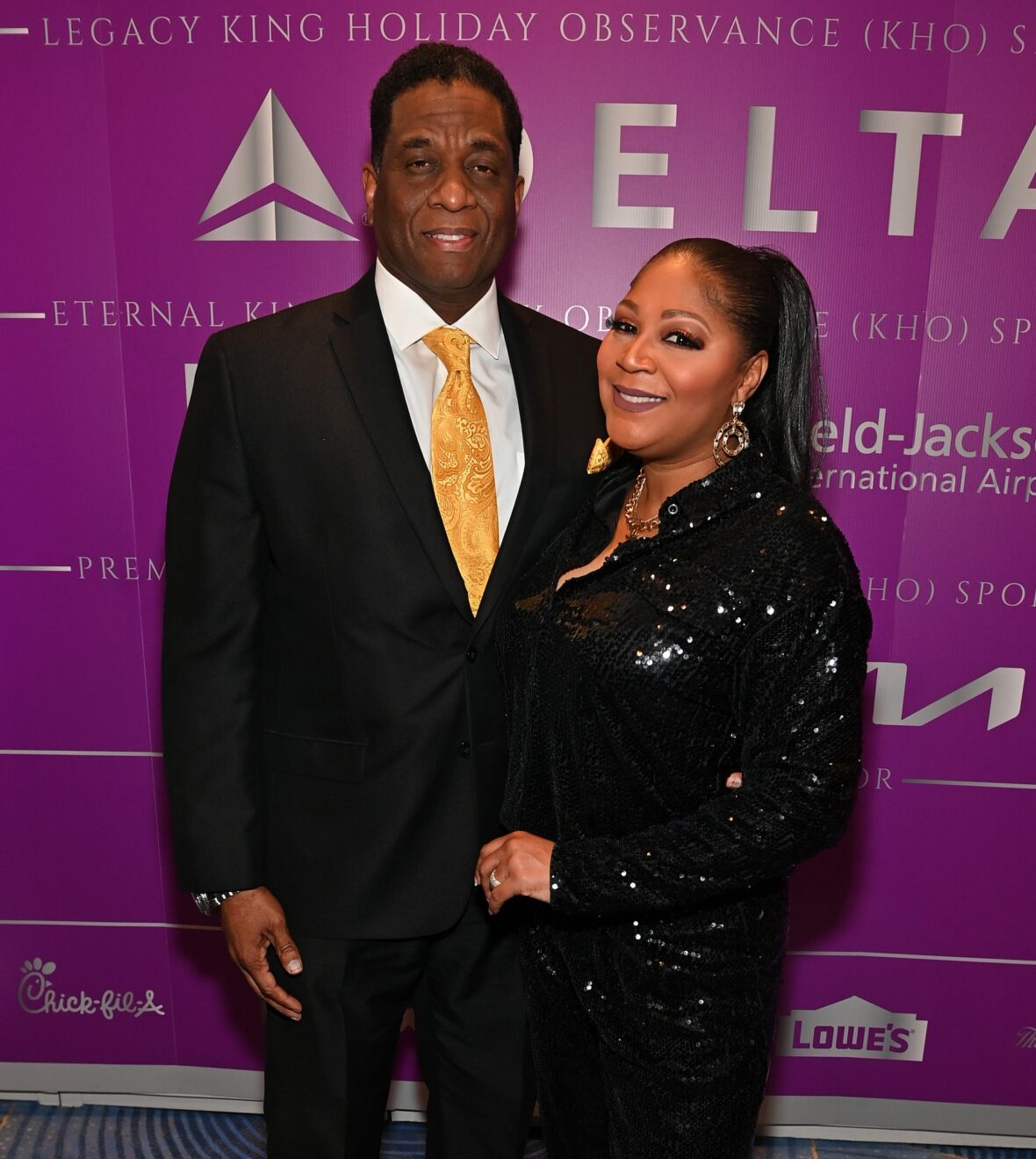 Von Scales and Trina Braxton stock image from a past appearance