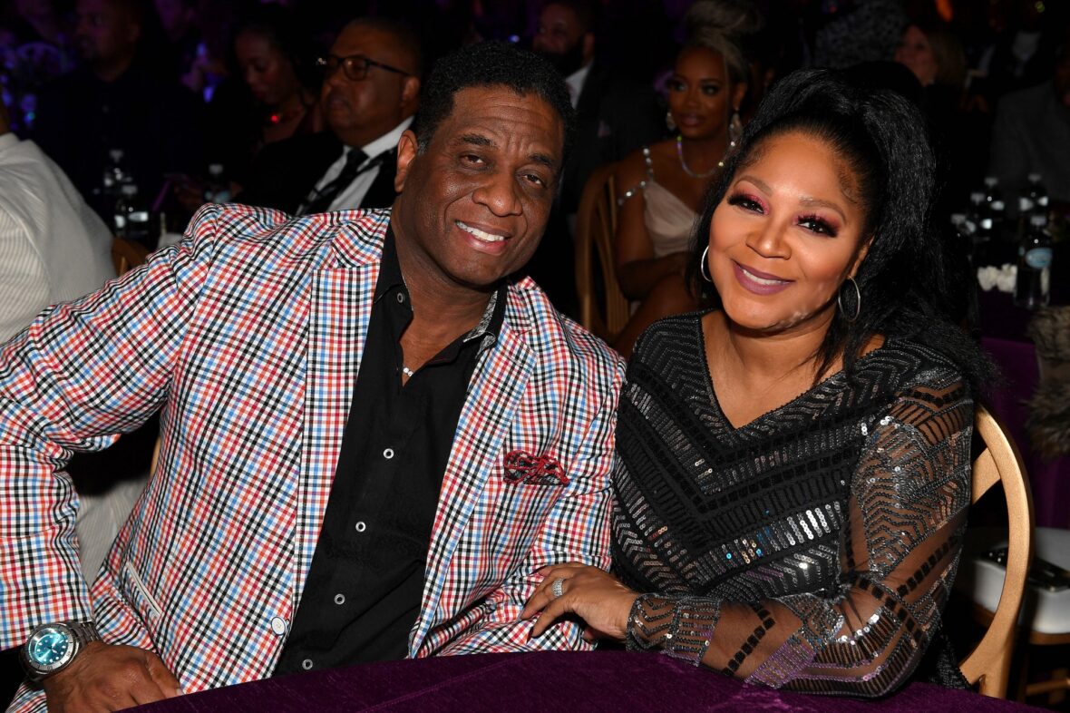 Von Scales and Trina Braxton stock image from a past appearance