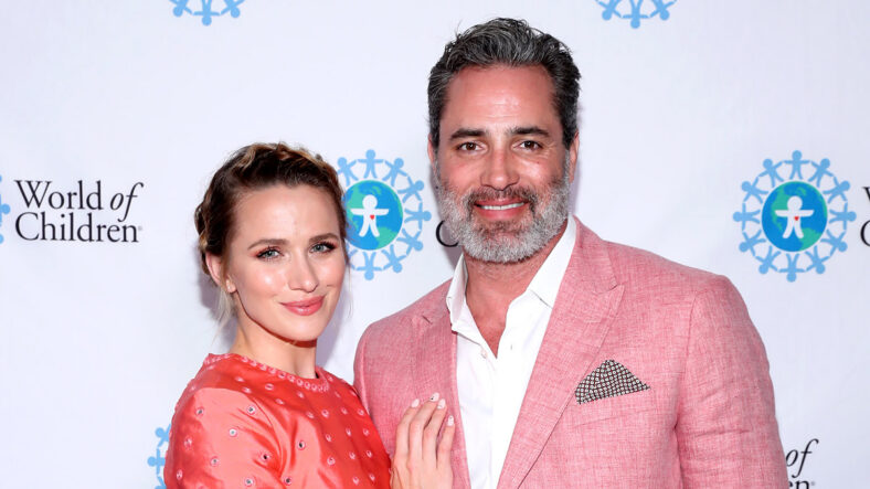 Victor Webster and Shantel VanSanten file photo