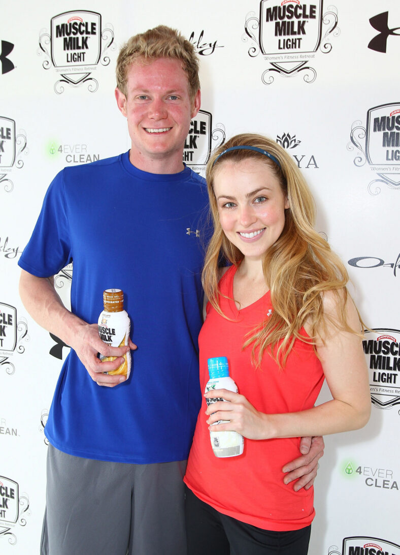Amanda Schull and George P Wilson in 2010
